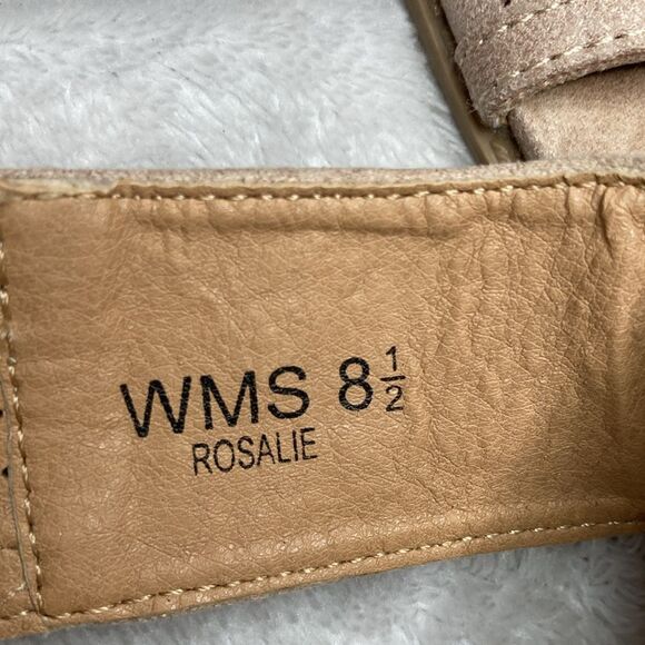 REPORT 8.5 Rosalie Cute Suede Wedtern Bootie Sandals - Picture 3 of 13